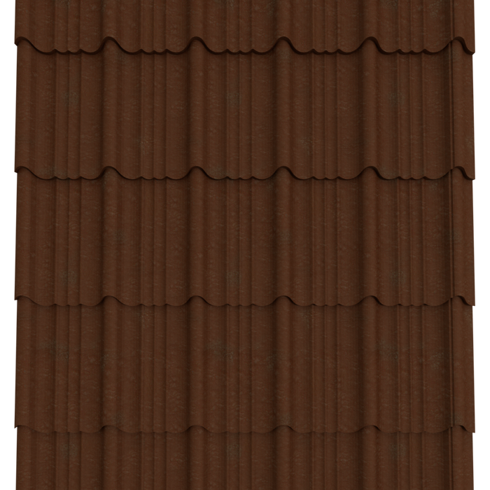 Versatile 28G BrickRed Matt Roofing Sheet