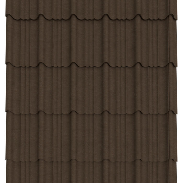 Versatile 28G Chocolate Matt Roofing Sheet