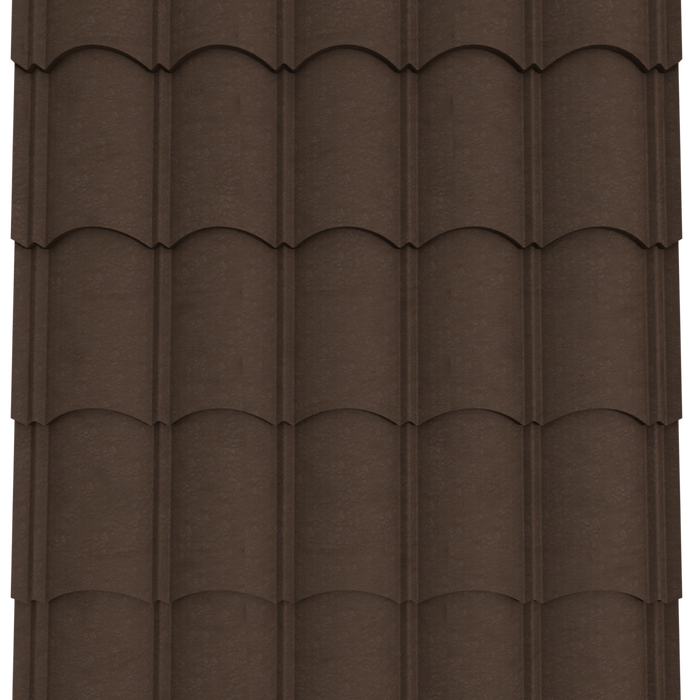 Orientile 28G Chocolate Matt Roofing Sheet